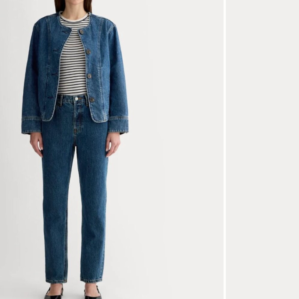 Everlane The Curvy 90s Cheeky Straight Jean - 32 Regular